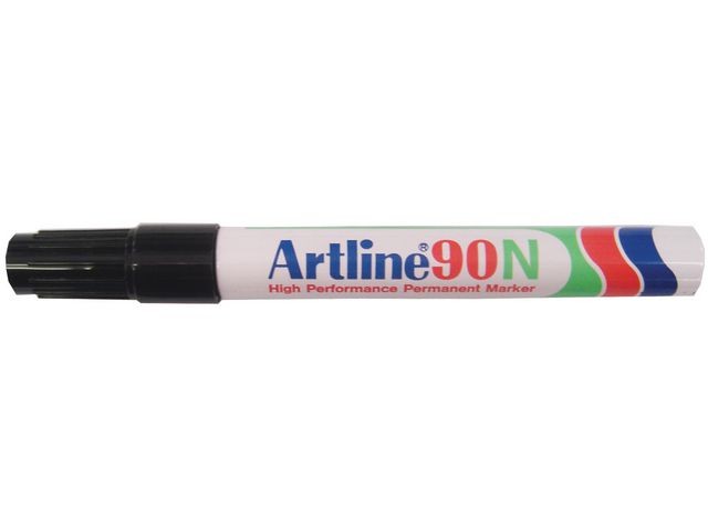 Permanent marker Artline 90n 2-5mm zwart