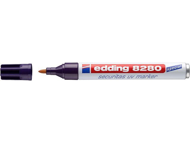 Permanent marker edding 8280 security UV