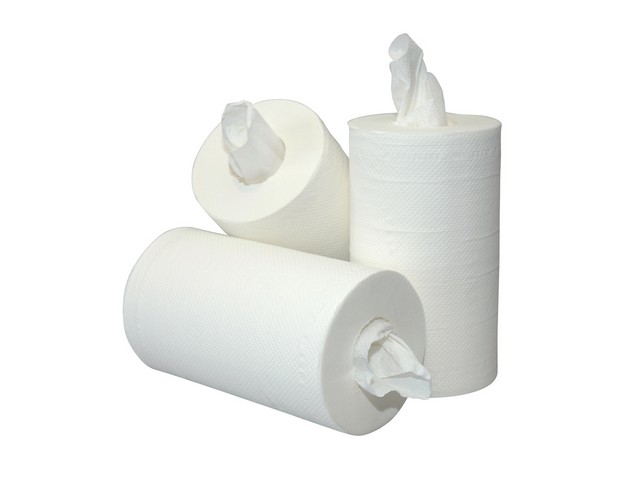 Poetsdoek 2L Mini cel 60m wit/ds12