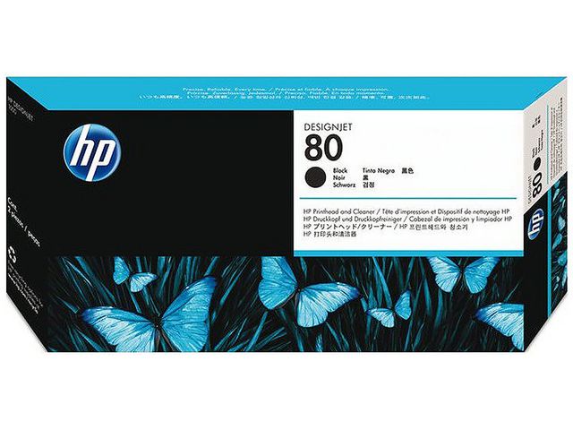 Printkop HP C4820A Nr. 80 zwart