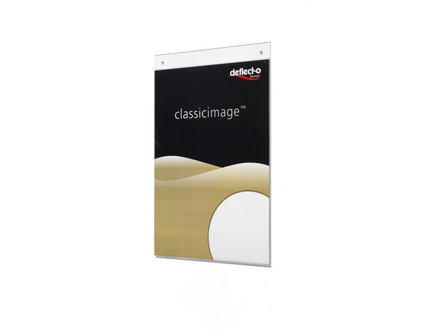 Reclamehouder wand A3 transparant