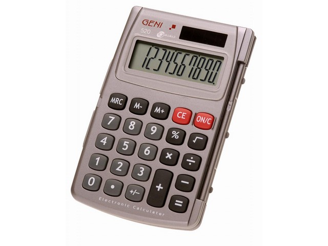Rekenmachine GENIE 520 pocket