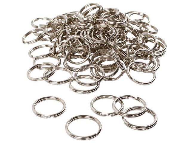 Ring d25mm metaal/pk100