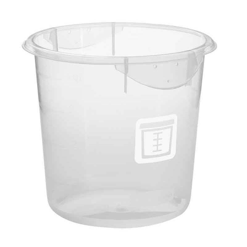 Ronde container 3,8 ltr Zuivel, Rubbermaid