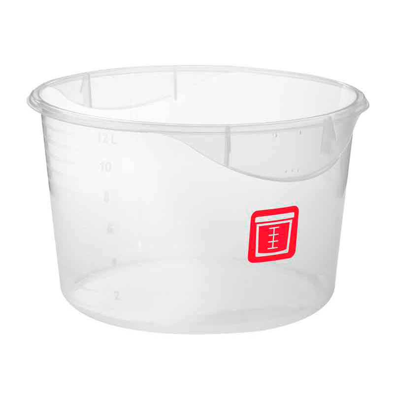 Ronde voedselcontainer 11,4 ltr Rauw Vlees, Rubbermaid