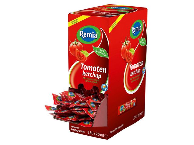 Saus Remia ketchup stick 20ml/ds150