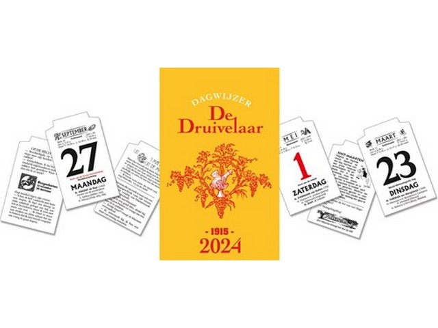 Scheurkalender de Druivelaar