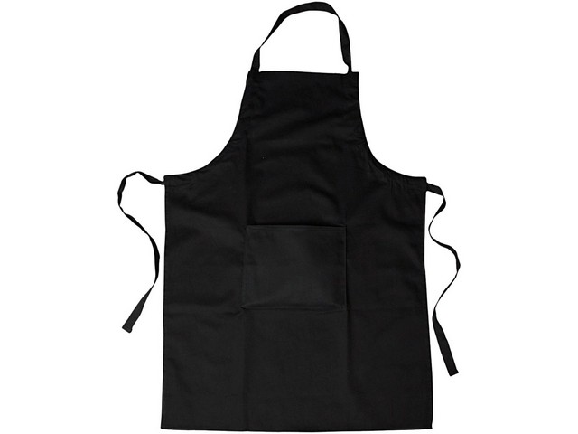 Schort L89cm B66cm M-XL m/zak 210g zwart