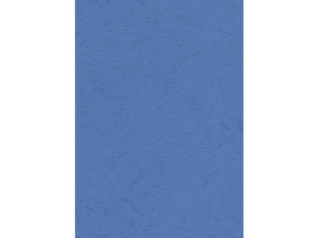 Schutblad BLP leather A4 blauw/pk 100