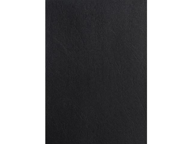 Schutblad BLP leather A4 zwart/pk 100