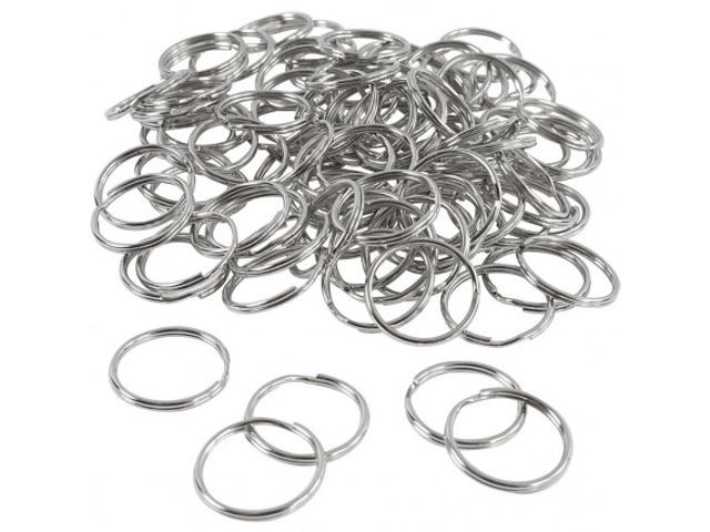 Sleutelring 20mm metaal/pk100