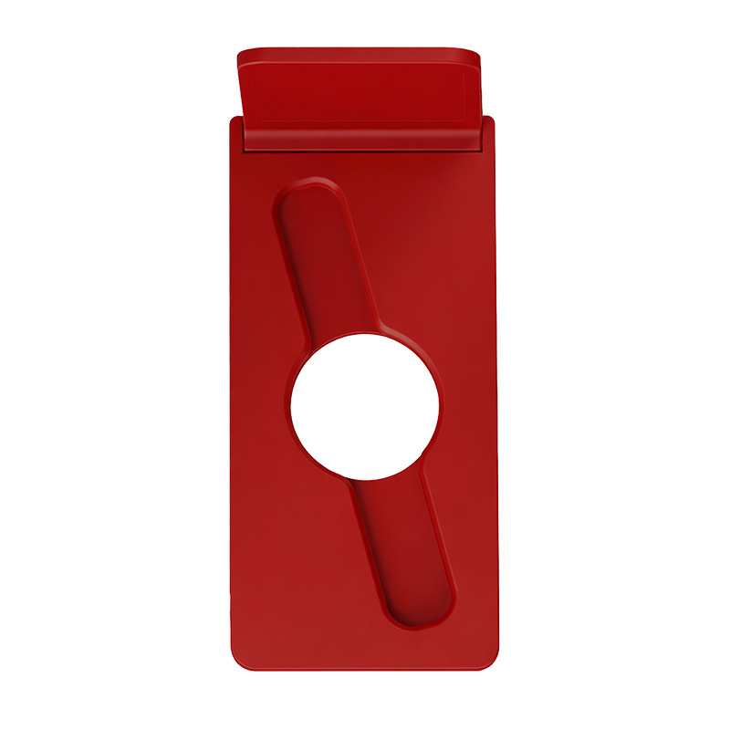 Smartsort Deksel met Fles/Blik inwerpopening -  rood