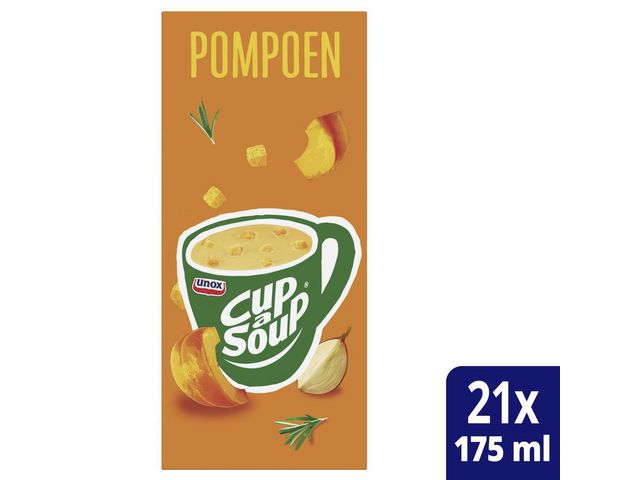 Soep Cup-a-soup Pompoen 175ml/pk21