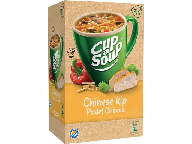 Soep Cup-a-soup Unox Chin.kip/doos 21