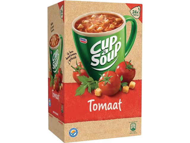 Soep Cup-a-soup Unox tomaten/doos 24