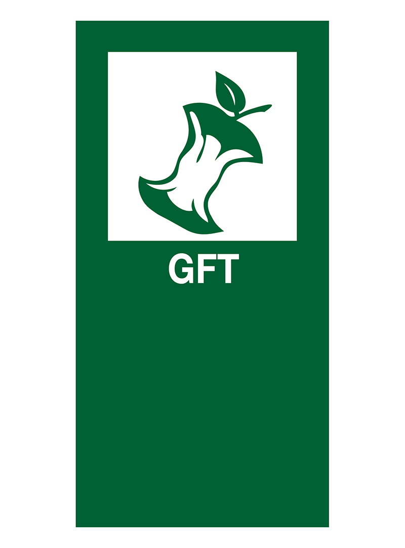 Standaard Sticker GFT