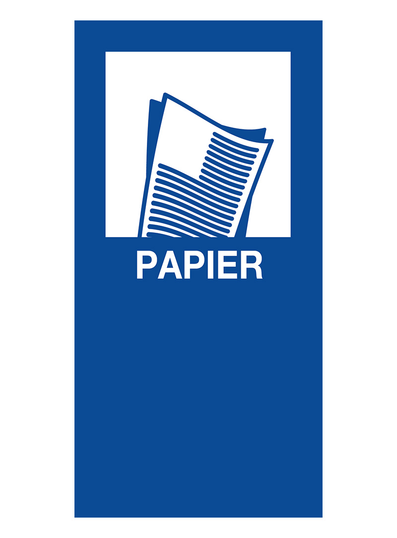 Standaard Sticker Papier DE