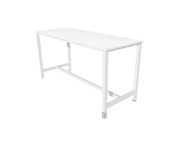 Statafel basic180x80 wit 25mm wit