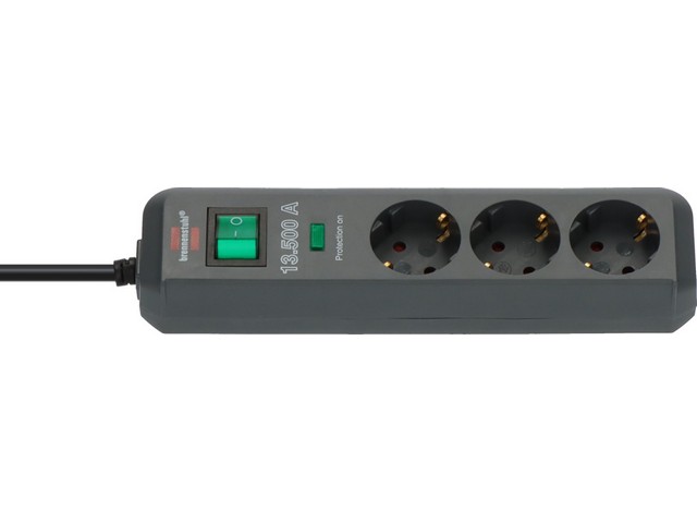 Stekkerdoos EL overspbev 3-voud 1,5m an