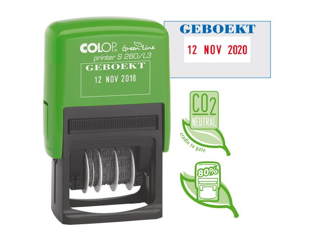 Stempel Colop Printer S260/L3 GL GEBOEKT