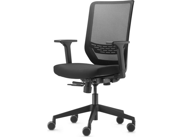 Stoel Dauphin naar sync9242 zwart mesh
