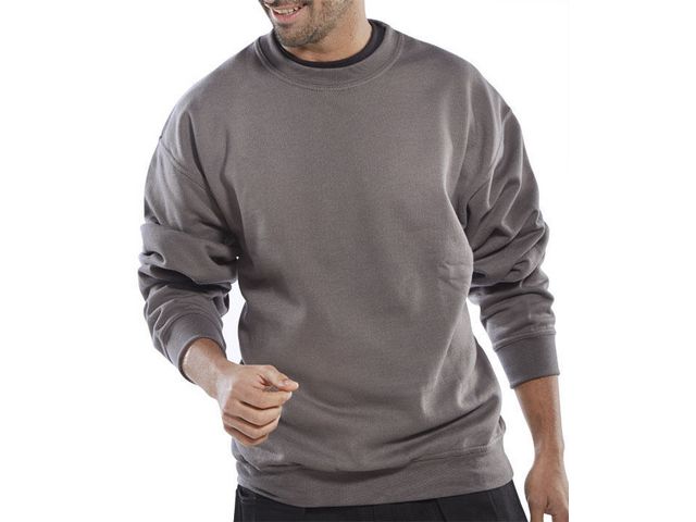 Sweatshirt grijs 2XL