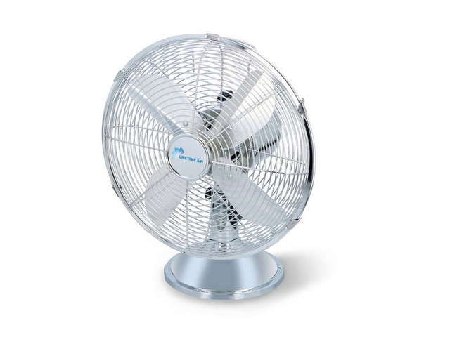 Tafelventilator 30cm 35W chroom