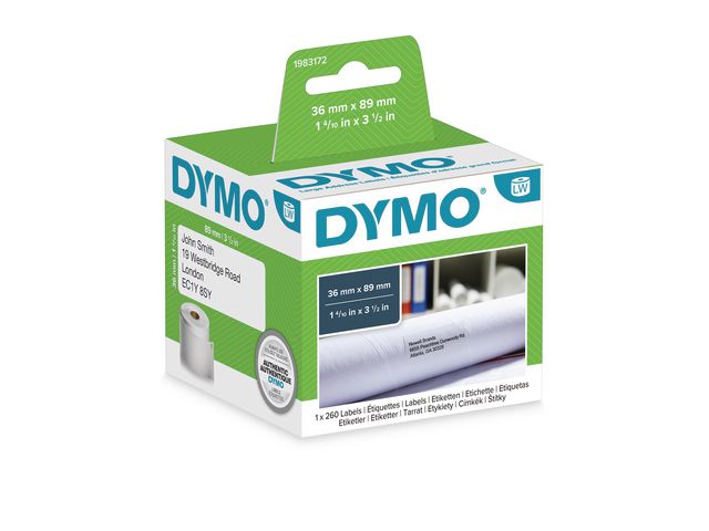 Tape Dymo Durable 89x36mm 1x260