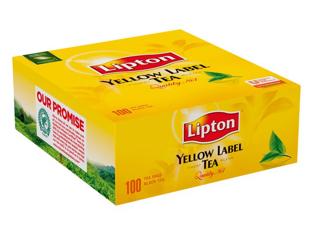 Thee Lipton FGS yellow 1,5gr z/env/ds100