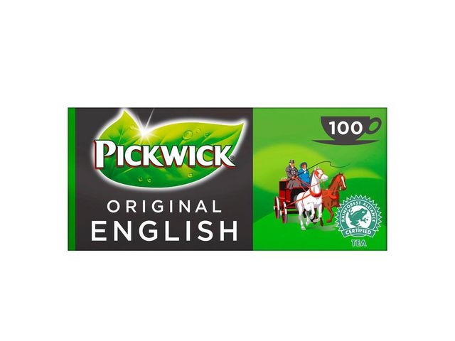 Thee Pickwick Engelse melange pot/pak100