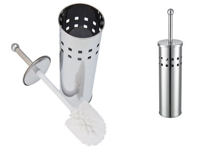 Toiletgarnituur rvs 380mm vloer