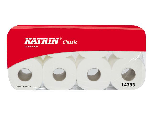 Toiletpapier Katrin 2L 400 wt/pal24x6x8r