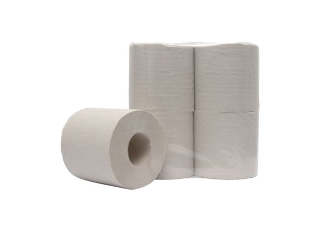 Toiletpapier recy nat. 1-lgs/pk12x4x400v