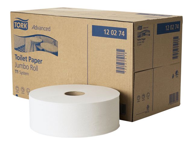 Toiletpapier Tork T1 Adv Jumbo 2L/ds6rl