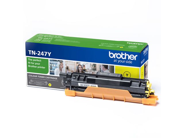 Toner Brother TN247Y geel