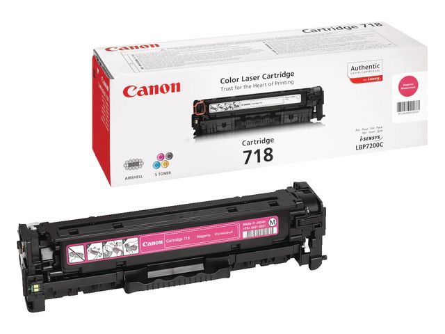 Toner Canon 718-M 2,9K magenta