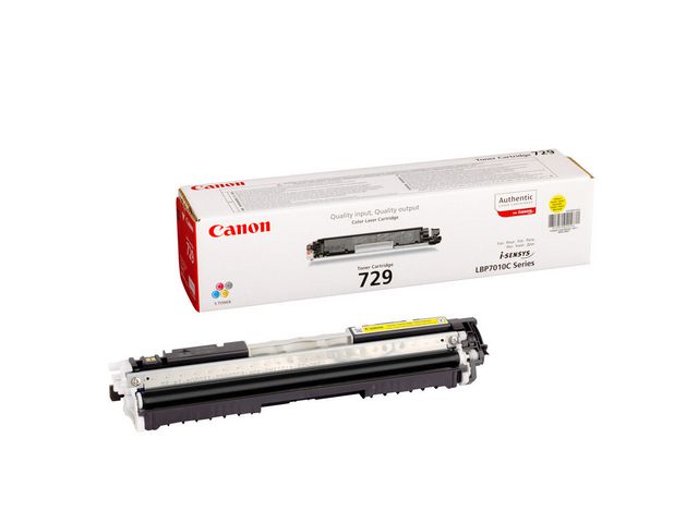 Toner Canon 729-Y 1K geel