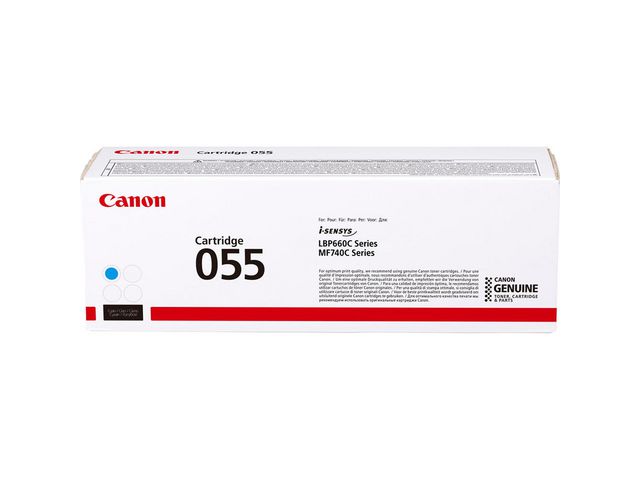 Toner CANON Cartridge 055 Cyan