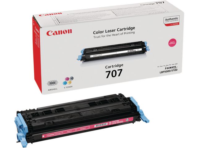 Toner Canon CRT-707M 2K magenta