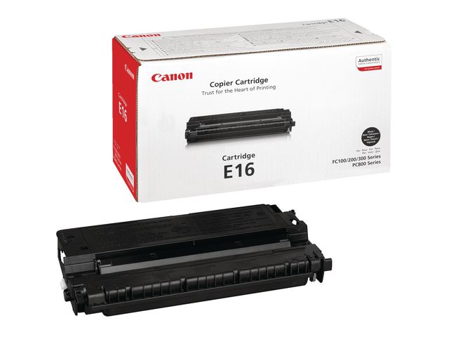 TONER CANON E16 ZWART