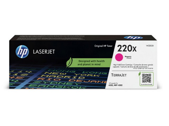 Toner HP 220X W2203X magenta