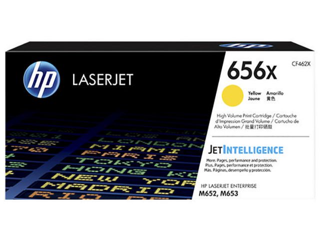 Toner HP 656X geel