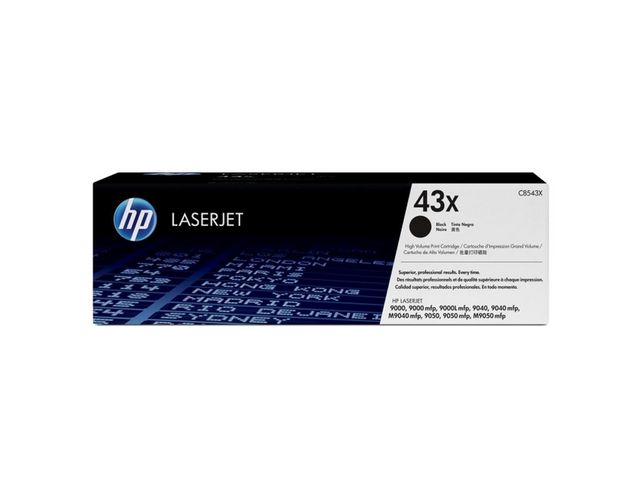 Toner HP C8543X zwart