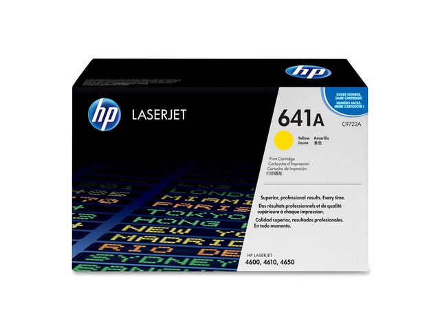 Toner HP C9722A 8K geel