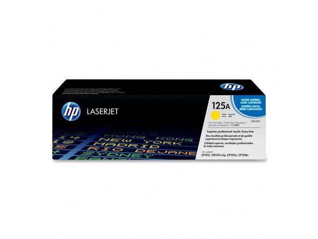 Toner HP CB542A geel