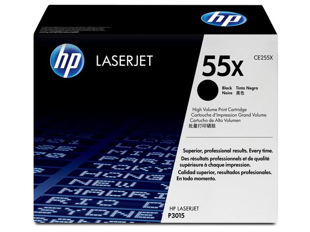 Toner HP CE255X 12,5K zwart