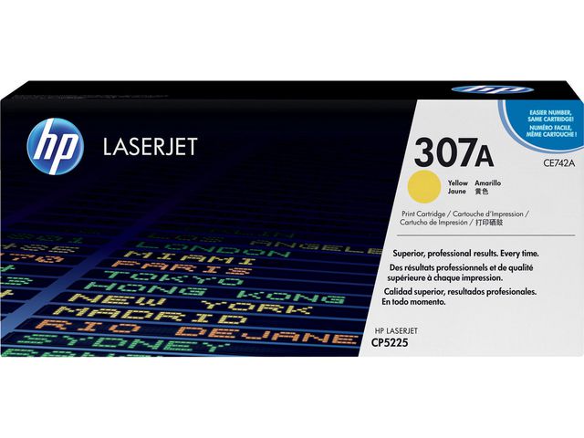 Toner HP CE742A 7K geel