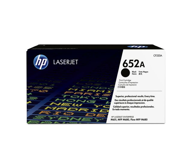 Toner HP CF320A Type 652A 11.5K zwart