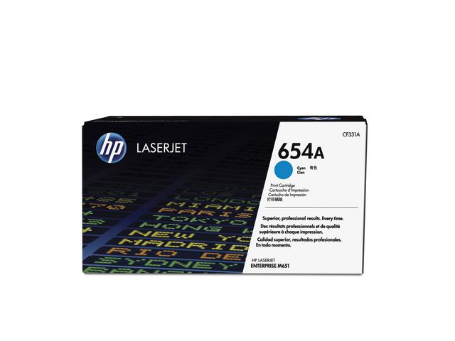 Toner HP CF331A Type 654A 15K cyan