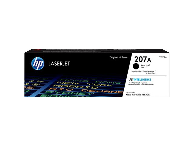 Toner HP W2210A 207A zwart